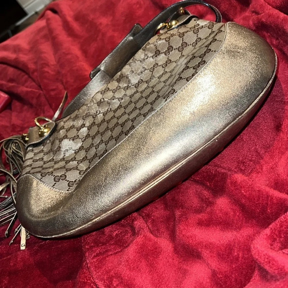 GUCCI Babouska Monogram Hobo shoulder bag - Picture 11 of 11